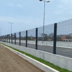 Max Security Post on Plate roadway 2